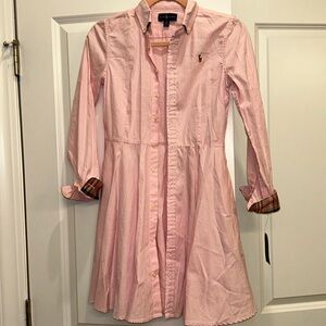 Ralph Lauren Polo long sleeve dress. New with tag. Size 14.